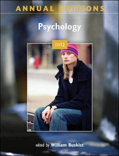 Annual Editions: Psychology 11/12 (9780078050817) by Buskist, William