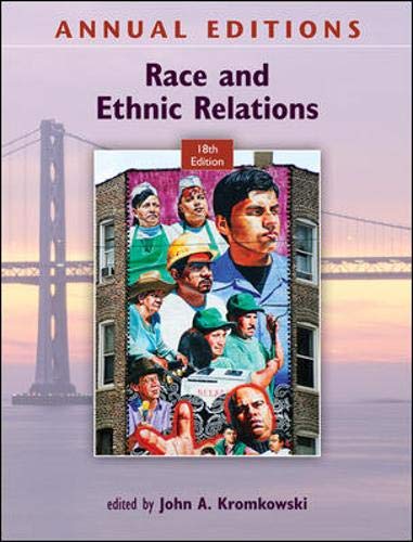 Stock image for Annual Editions: Race and Ethnic Relations, 18/e for sale by HPB-Red