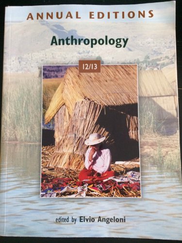 Stock image for Anthropology 12/13 for sale by Better World Books