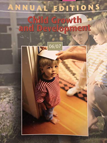 Stock image for Annual Editions: Child Growth and Development 12/13 for sale by Better World Books