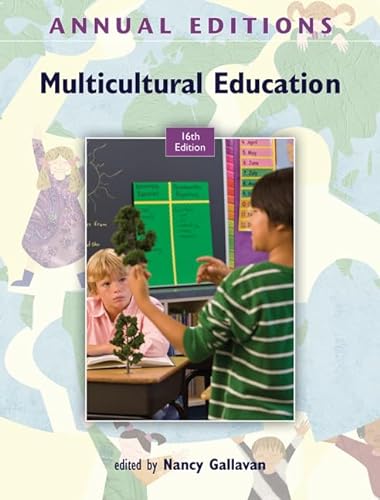 Stock image for Annual Editions: Multicultural Education, 16/e for sale by SecondSale