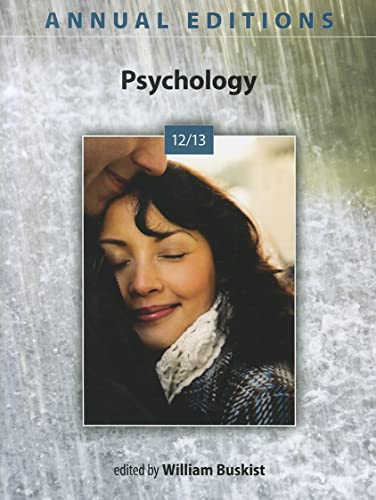 Stock image for Annual Editions: Psychology 12/13 for sale by Better World Books