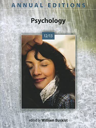 9780078051128: Annual Editions: Psychology 12/13