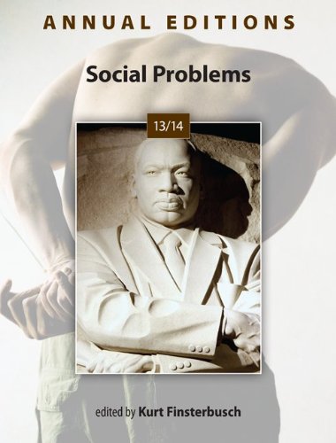 Imagen de archivo de Annual Editions: Social Problems 13/14 a la venta por Better World Books: West