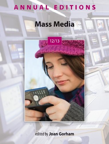 Stock image for Annual Editions: Mass Media 12/13 for sale by Textbooks_Source