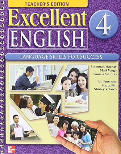 Stock image for Excellent English Level 4 Teacher*s Edition with CD-ROM: Language Skills For Success for sale by dsmbooks