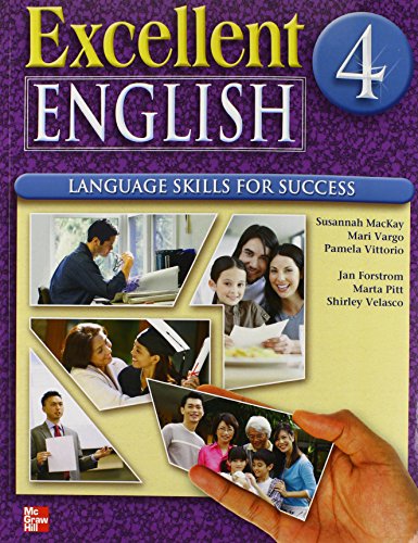 9780078052125: Excellent English Level 4 Student Book with Audio Highlights: Language Skills For Success