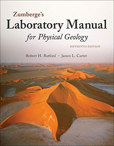 Imagen de archivo de Laboratory Manual for Physical Geology a la venta por BooksRun