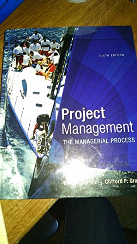 Beispielbild fr Project Management: The Managerial Process zum Verkauf von Jenson Books Inc