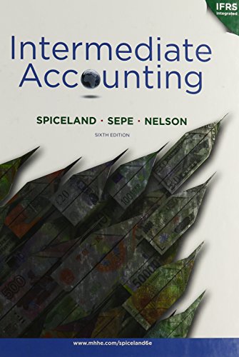 Beispielbild fr Intermediate Accounting zum Verkauf von BookHolders