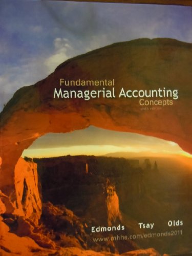 Stock image for Fundamental Managerial Accounting Concepts for sale by Goodwill