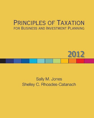 Imagen de archivo de Principles of Taxation for Business and Investment Planning a la venta por ThriftBooks-Atlanta