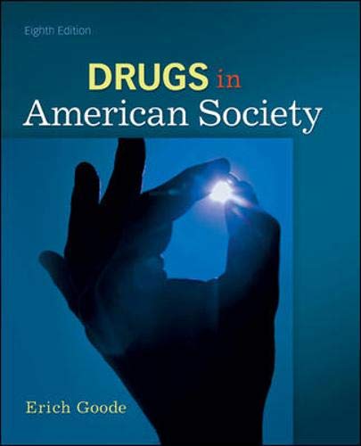 Stock image for Drugs in American Society for sale by SecondSale