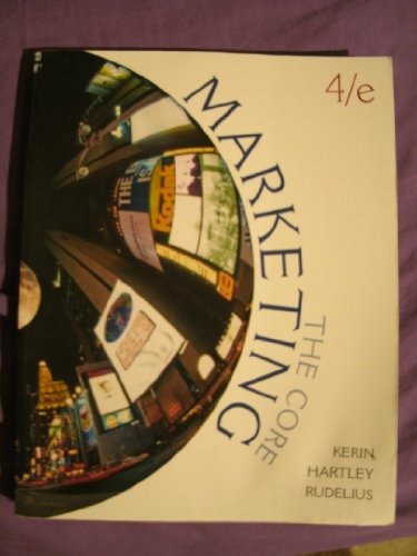 Imagen de archivo de Marketing: The Core a la venta por BookHolders