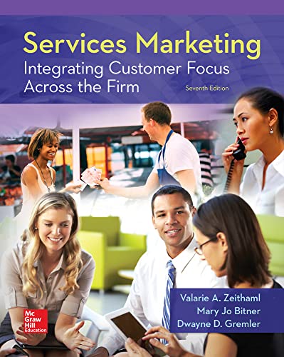 Stock image for Services Marketing: Integrating Customer Focus Across the Firm for sale by Indiana Book Company