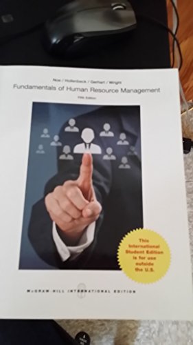 Beispielbild fr Fundamentals of Human Resource Management zum Verkauf von Buchpark