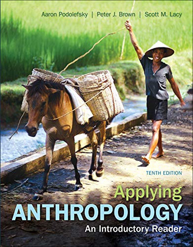 Beispielbild fr Applying Anthropology: An Introductory Reader zum Verkauf von BooksRun