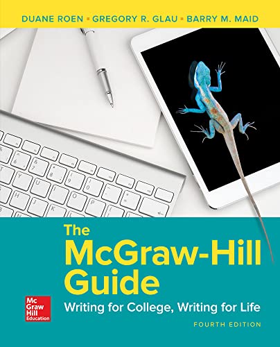 Imagen de archivo de The McGraw-Hill Guide: Writing for College, Writing for Life a la venta por ICTBooks