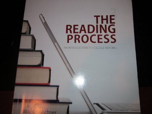 9780078119798: The Reading Process (The Reading Process An Introduction to College Reading)