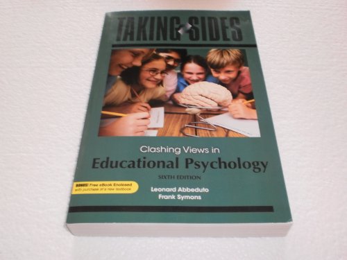 9780078127540: Taking Sides: Clashing Views in Educational Psychology