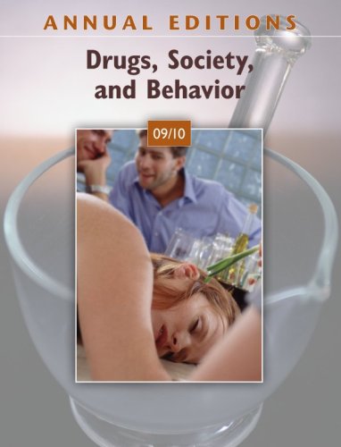 Imagen de archivo de Drugs, Society, and Behavior Annual Editions 09/10 a la venta por a2zbooks