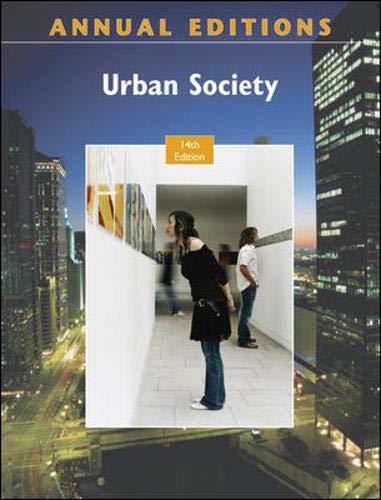 Stock image for Annual Editions: Urban Society, 14/e for sale by Wonder Book