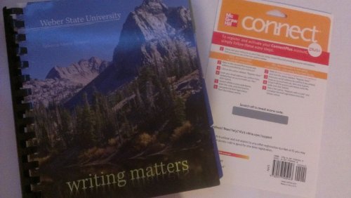 Imagen de archivo de Writing Matters (Custom Edition for New Mexico State University) a la venta por ThriftBooks-Dallas