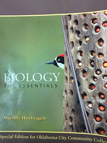 Stock image for Biology the Essentials with ConnectPlus card-Oklahoma City Community College Special Edition for sale by BooksRun