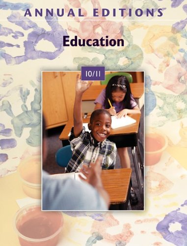 Annual Editions: Education 10/11 (9780078135859) by Evers, Rebecca