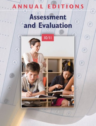 Stock image for Assessment and Evaluation for sale by ThriftBooks-Dallas