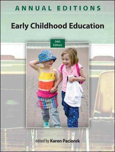 Stock image for Annual Editions: Early Childhood Education 13/14 for sale by Red's Corner LLC