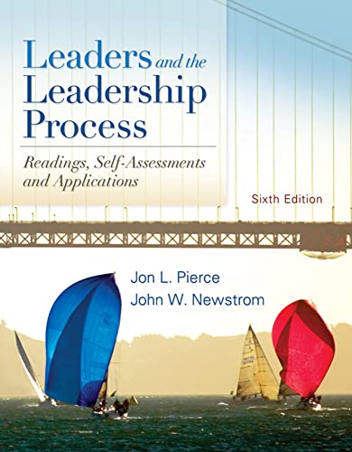 Leaders and the Leadership Process (9780078137105) by Pierce, Jon; Newstrom, John W.