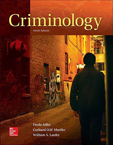 Imagen de archivo de LooseLeaf for Criminology a la venta por BooksRun