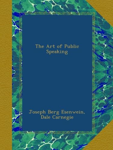 Beispielbild fr The Art of Public Speaking zum Verkauf von HPB Inc.