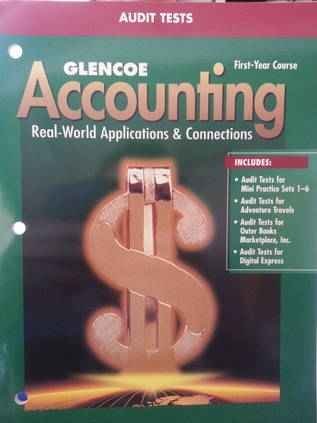 Stock image for Glencoe Accounting First-Year Course Audit Tests. (Paperback) for sale by dsmbooks