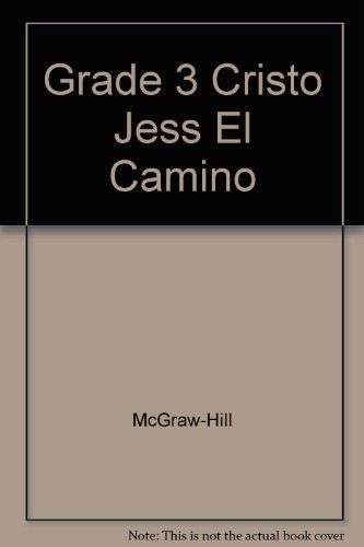 Stock image for Grade 3 Cristo Jess El Camino for sale by HPB-Red