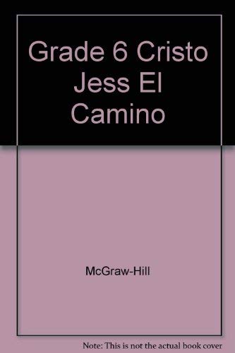 Stock image for Grade 6 Cristo Jess El Camino for sale by Ergodebooks