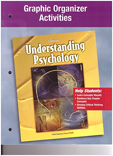 Stock image for Glrencoe Understanding Psychology: Graphic Organizer Activities With Answer Keys (2001 Copyright) for sale by ~Bookworksonline~