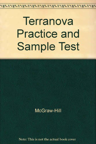 9780078225925: Terranova Practice and Sample Test