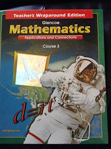 9780078228544: Mathematics: Applications and Connections, Course 3 2001 Teacher Wraparound Edition