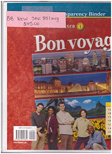 Transparency Binder Bon Voyage (9780078242854) by Glencoe Mcgraw-hill