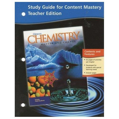 Imagen de archivo de Chemistry: Matter and Change, Teacher Classroom Resources, Teacher Edition a la venta por Books Unplugged