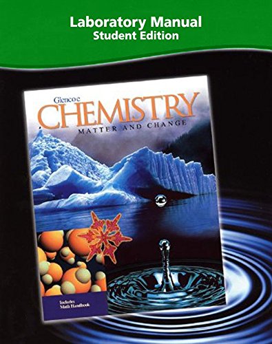 9780078245244: Chemistry: Matter and Change, Laboratory Manual