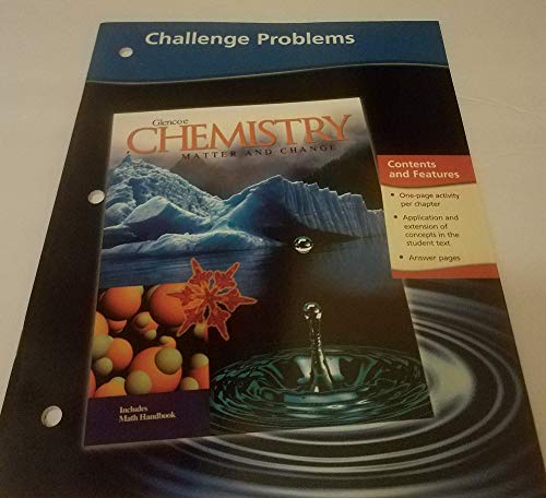 9780078245336: Chemistry: Matter and Change, Challenge Problems