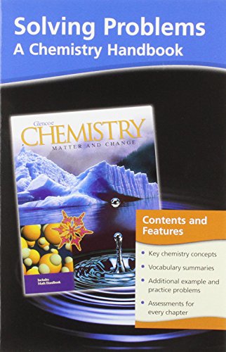 Stock image for Glencoe Chemistry Solving Problems: A Chemistry Handbook (Matter and Change) for sale by Your Online Bookstore