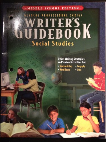 9780078249877: Writer's Guidebook Middle School Edition (Glencoe Social Studies)