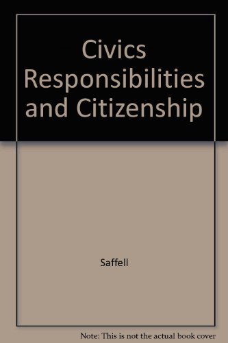 Imagen de archivo de Civics: Responsibilities and Citizenship, Teacher Edition a la venta por ThriftBooks-Atlanta