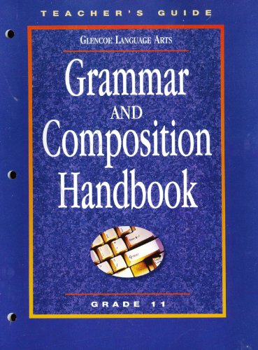 Beispielbild fr Glencoe Language Arts Grammar And Composition Handbook Grade 11 zum Verkauf von SecondSale