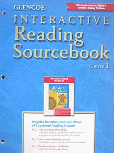Stock image for Glencoe Literature Course 1 Grade 6 Interactive Reading Sourcebook Tae for sale by Allied Book Company Inc.