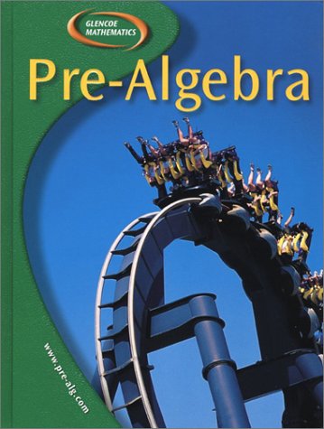 Beispielbild fr Pre-Algebra, Student Edition (Glencoe Mathematics) zum Verkauf von Books Unplugged